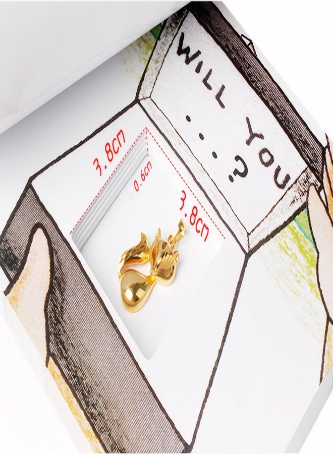 علبة خاتم بتصميم كتاب هزلي - علبة خاتم فريدة من نوعها، مثالية للخطوبة، والذكرى السنوية، وعيد الحب، وأعياد الميلاد، وعيد الميلاد المجيد، أو المناسبات الخاصة - بتصميم كلب - Image 5