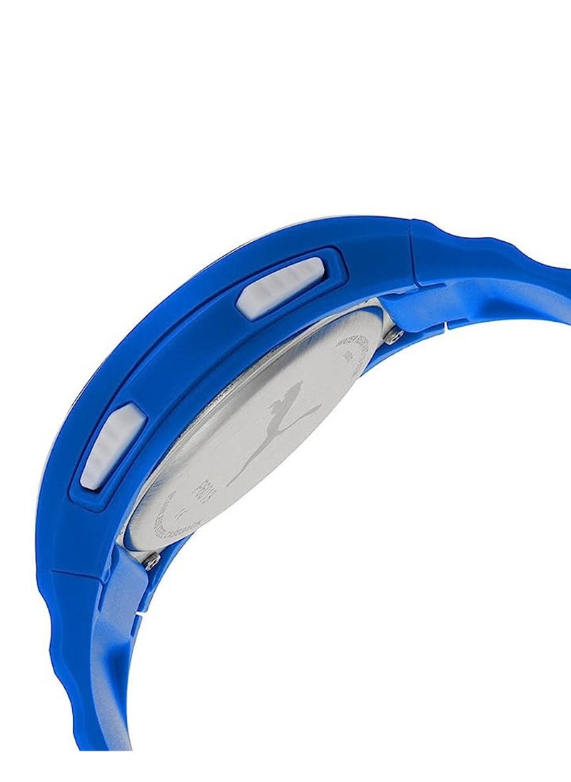 PUMA Unisex Digital Watch With Blue Polyurethane Strap - 3 ATM - PU P6013  - Image 5