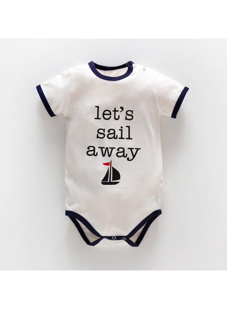 Loquat Baby Summer Thin Triangle Bodysuit 