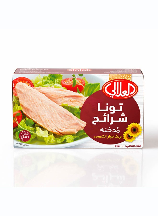 Al Alali Smoked Tuna Slices in Sunflower Oil 100 g