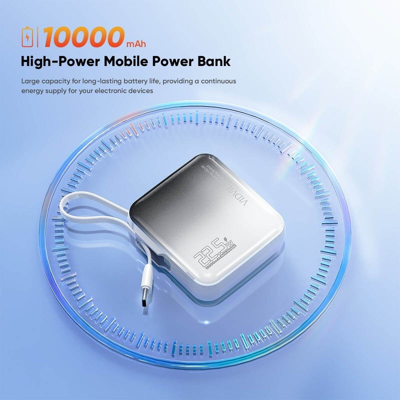 Vidvie PB7019 Power Bank with Type-C Cable – Sleek Design, Powerful Performance - Image 5