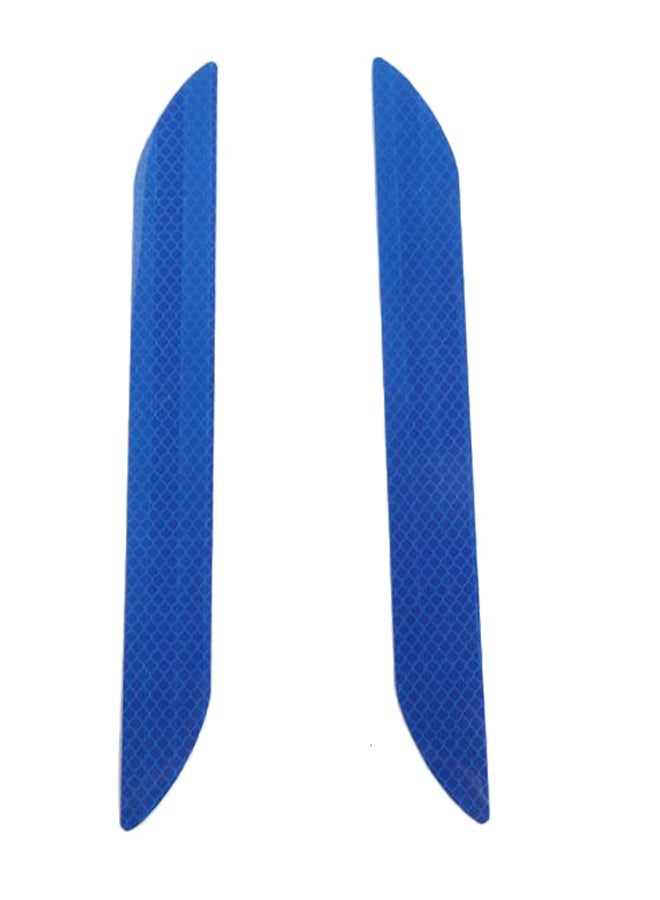 2-Piece Reflective Warning Strip Sticker Set