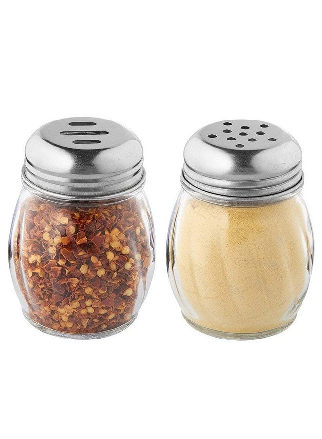 BRUSHFINCH Spice Shaker Jar Plastic with Stainless Steel caps for Salt & Pepper Shaker,Oregano,Chilli Flakes Sprinkler Air Tight Kitchen Container for Storage Spice Jars,Masala Dabba for Dining Table. - Image 2