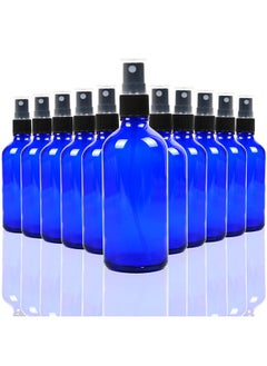 10 Pack Empty Blue Glass Spray Bottles 4 Ounce Refillable Container For Essential Oils Cleaning Products Or Aromatherapy - pzsku/Z98C042EFE0B4455E5252Z/45/_/1707976488/4905417b-e92d-4452-9bc9-7b05ebde3565