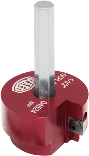 Reed Tool PPR150 Clean Ream Extreme with 3/8-Inch Hex Shaft, 1-½-Inch Head Aluminum - Image 4