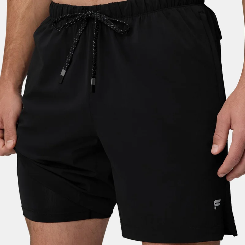 Fabletics Black Men's The One Lined Shorts for Men | Best Price UAE