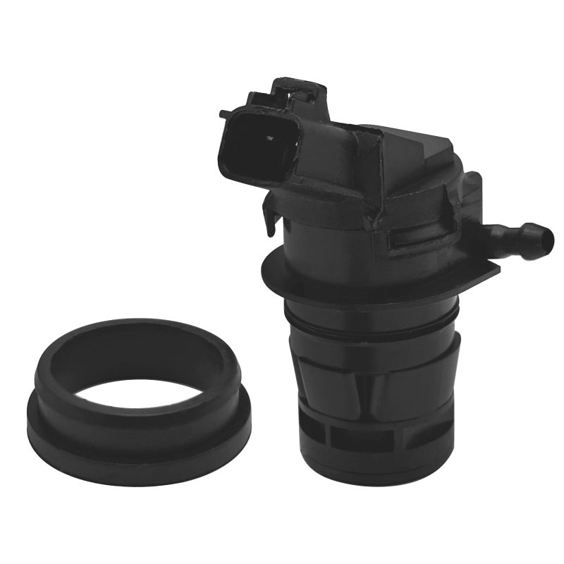 Windshield Washer Pump with Rubber Grommet 12V for Toyota Honda Lexus Mazda Lincoln Scion Nissan Ford Mercury 8533060190 85330AE010 8533060180 8533021010