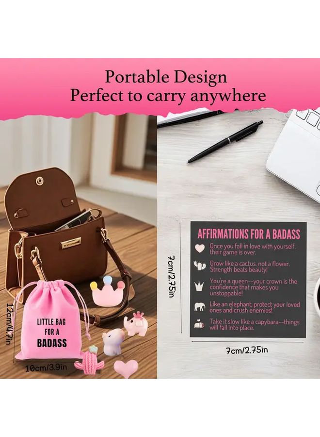 Badass Affirmations Pocket Cards Set Motivational Gift For Adults - Image 5