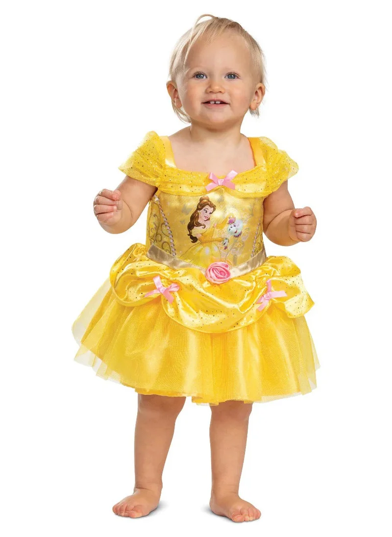 بارتي سينتر Disney Baby Beauty and the Beast Belle Classic Infant Costume, Red,12-18 Months