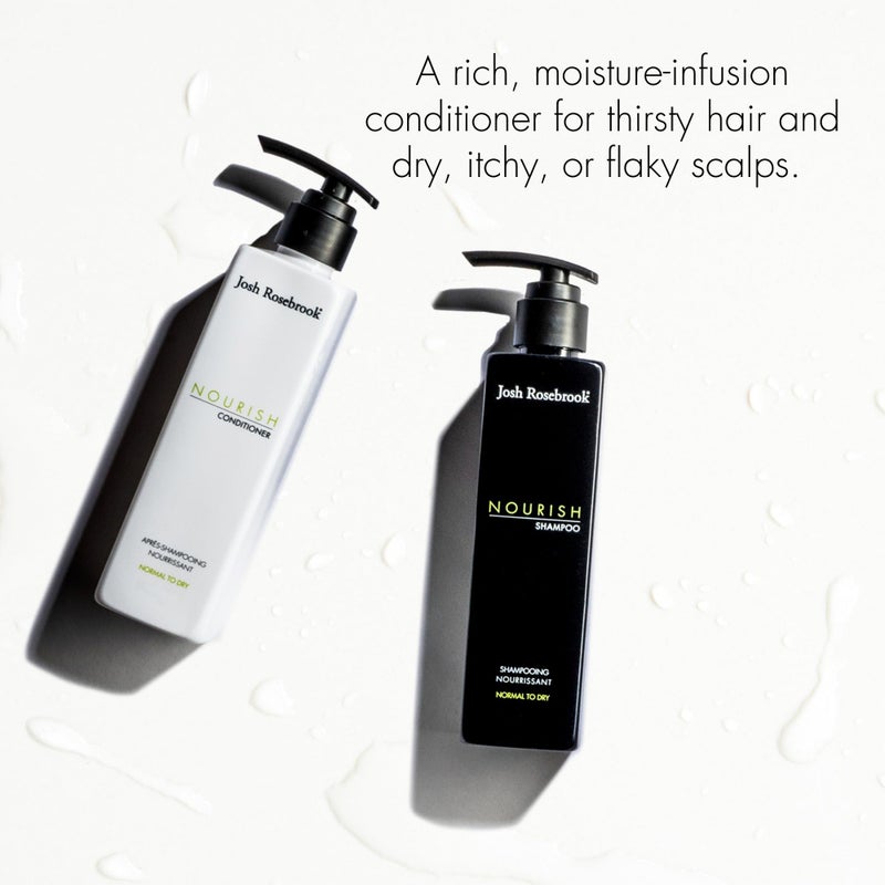 Josh Rosebrook Nourish Conditioner A rich moisturizing conditioner for all hair types and textures with normal to dry scalp types (8 Fl Oz) - Image 5