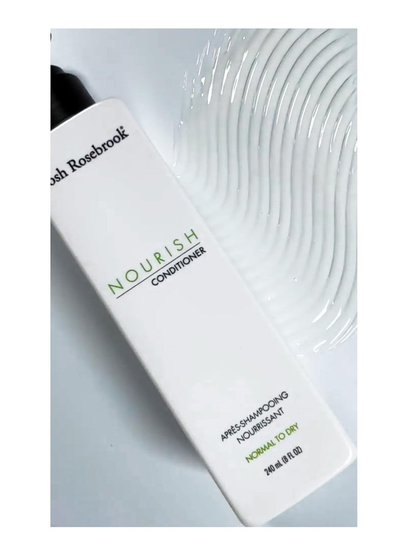 Josh Rosebrook Josh Rosebrook Nourish Conditioner A rich moisturizing conditioner for all hair types and textures with normal to dry scalp types (8 Fl Oz)  - Image 3