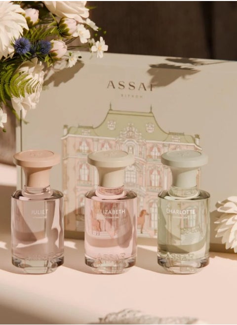 charlotte 100 ml + juliet 100 ml + elizabeth 100 ml