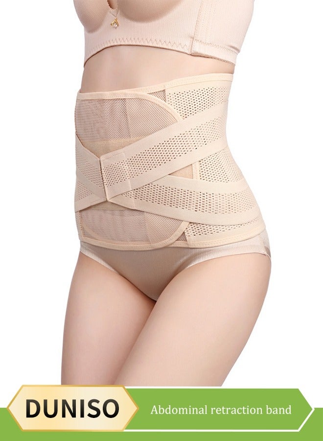 DUNISO Waist Trainer Weight Loss Body Shaper Adjustable Waist Trimmer Sweat Belt Sauna Effect Fat Burner Exercise Belt Back Lumbar Support Belt Slimming Body Shaper Workout Sports Girdles Band - Image 1