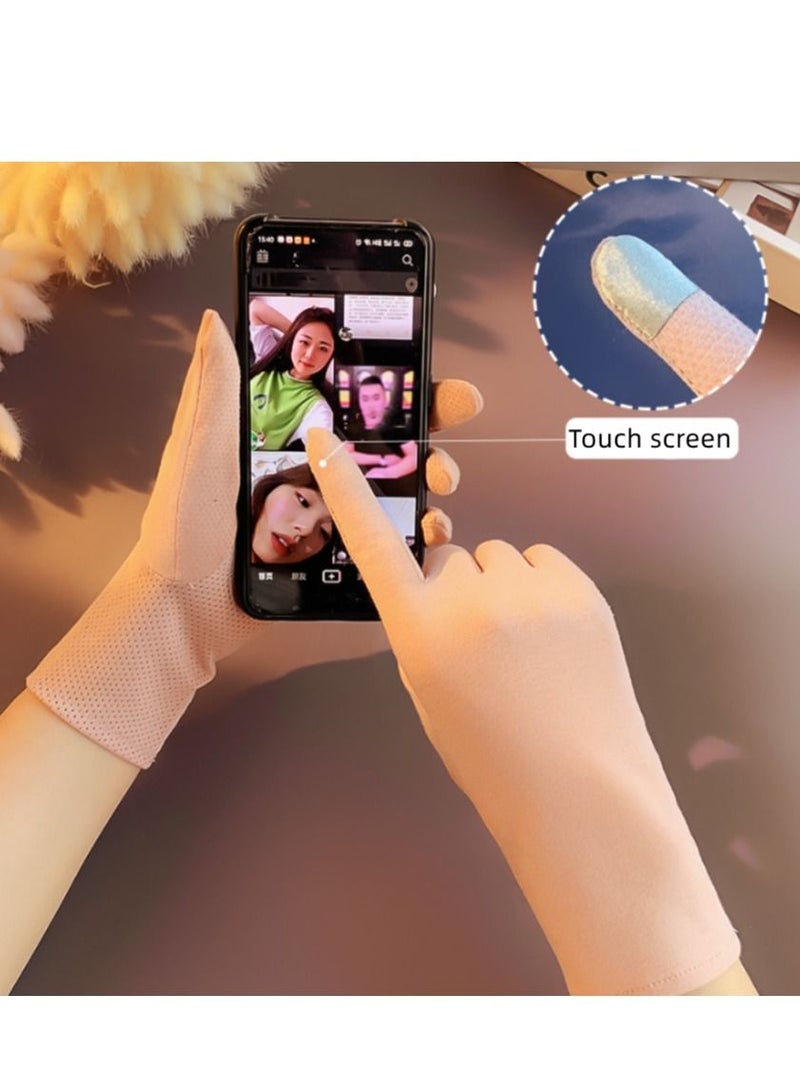 قفازات القيادة النسائية - الحماية من الأشعة فوق البنفسجية - قفازات الحماية من أشعة الشمس الصيفية - Image 2