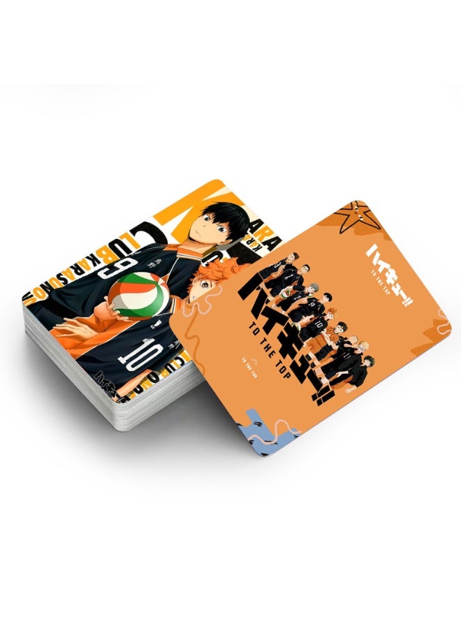 NIBEMINENT 30 Pcs Cartoon Haikyuu!! Double-sided Lomo Cards Card For Fans Collection Gifts - Image 2