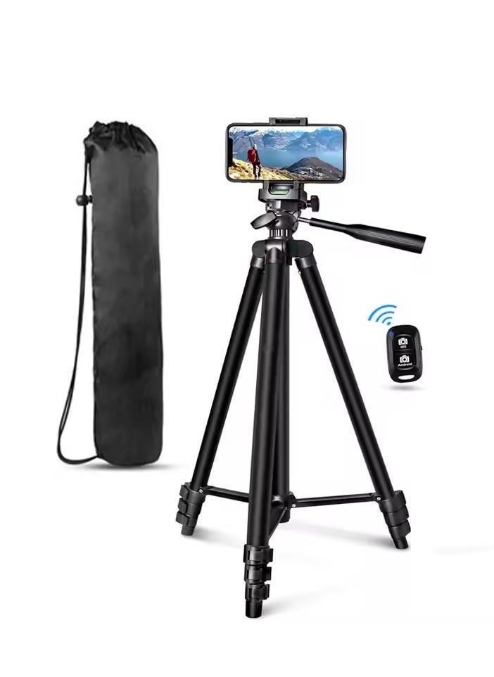 PLOKAMA Stable Tripod Photography Stand for Multi-Use - Perfect for Capturing Steady and Clear Phone Photos and Camera Tripod with Bluetooth Remote Control  - Image 1