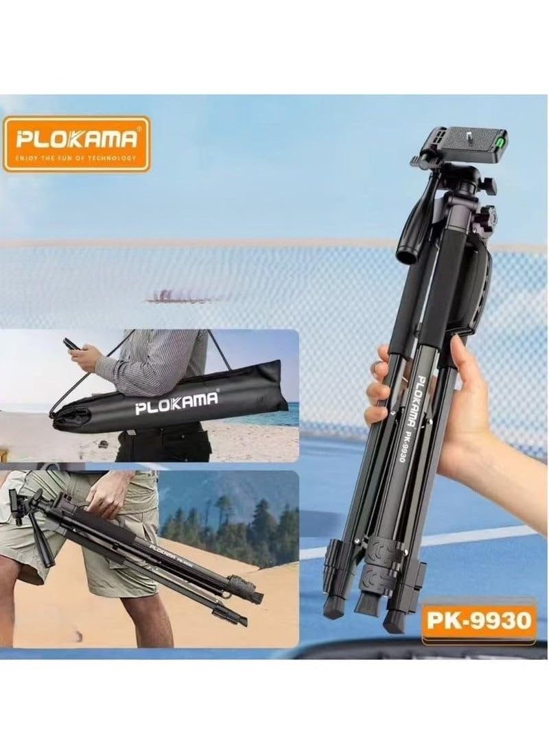 Stable Tripod Photography Stand for Multi-Use - Perfect for Capturing Steady and Clear Phone Photos and Camera Tripod with Bluetooth Remote Control