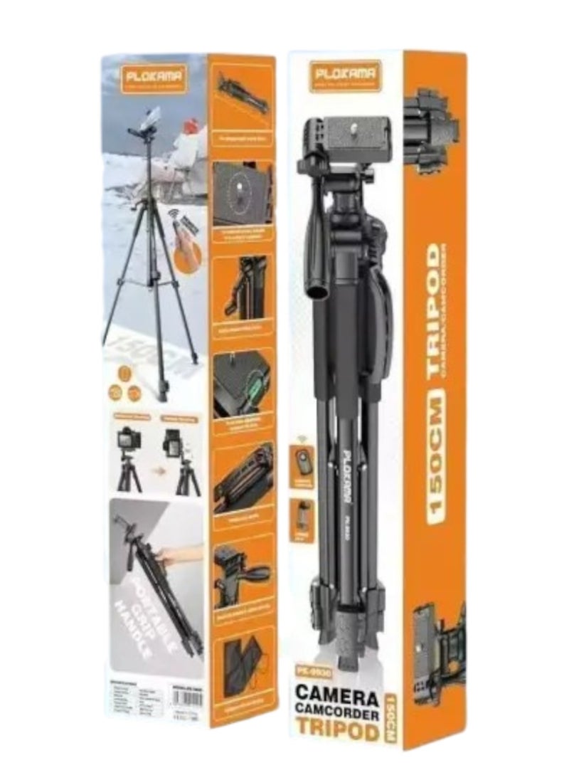 Stable Tripod Photography Stand for Multi-Use - Perfect for Capturing Steady and Clear Phone Photos and Camera Tripod with Bluetooth Remote Control