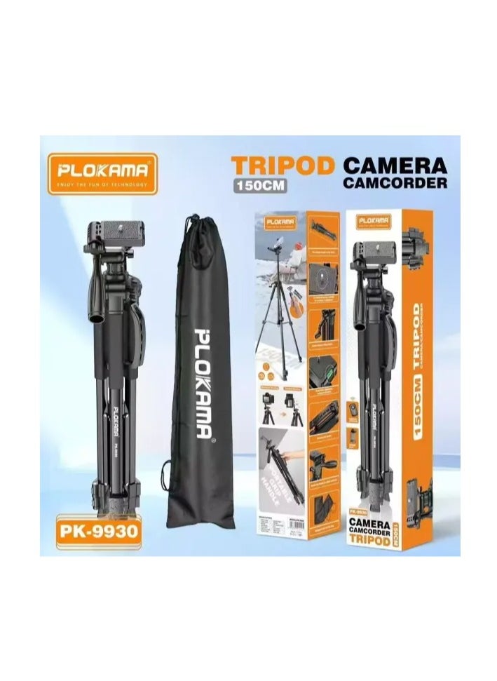 Stable Tripod Photography Stand for Multi-Use - Perfect for Capturing Steady and Clear Phone Photos and Camera Tripod with Bluetooth Remote Control