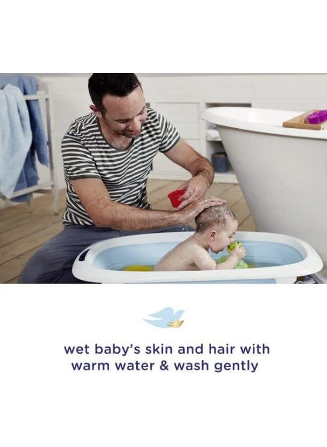 Baby Dove Tip to Toe Wash, Rich Moisture, 13 Ounce Pump (Pack of 2) - Image 3