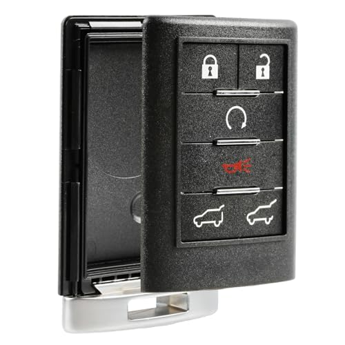 USARemote Key Fob Keyless Entry Smart Remote Shell Case & Pad fits Cadillac 2007-2014 Escalade - Image 1