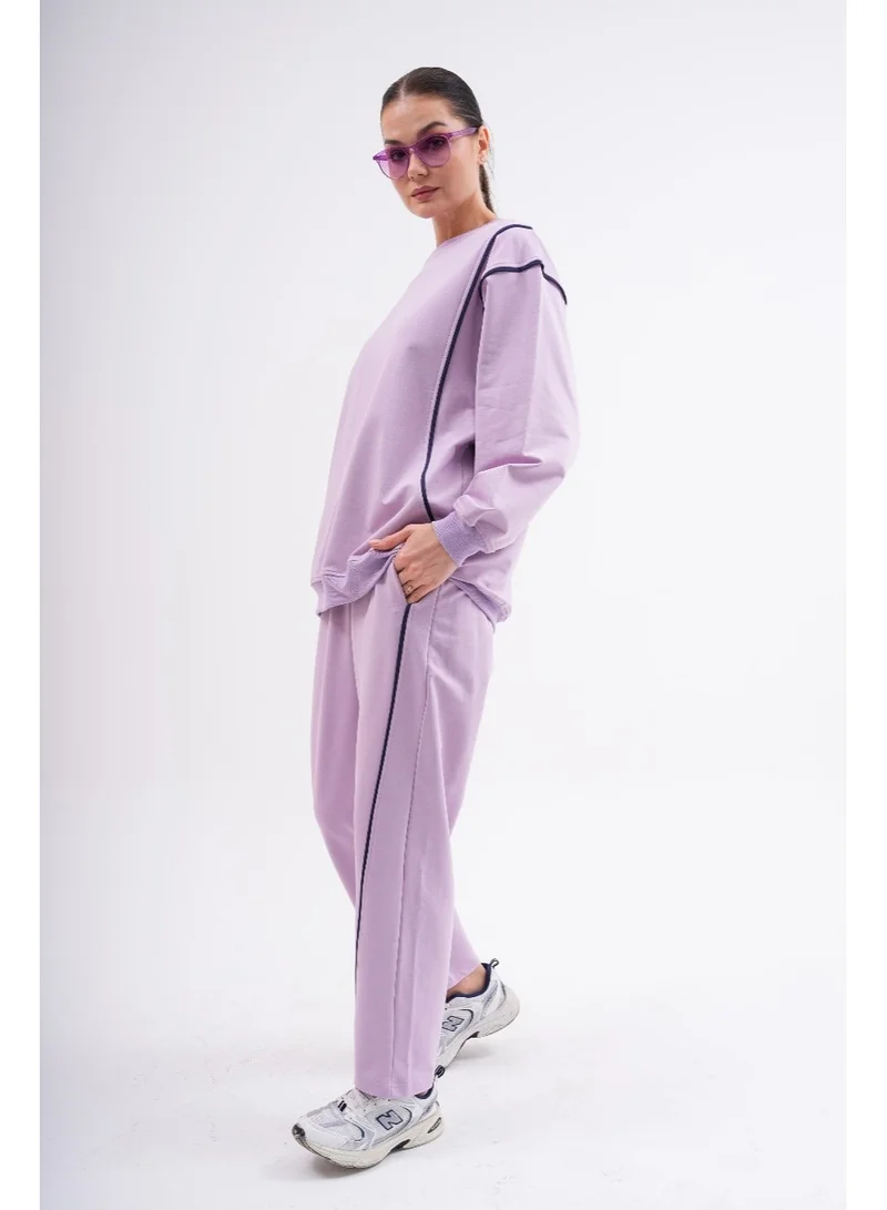 مارفيلا باي رشا طقم رياضي كاجوال بخطوط أنيقة