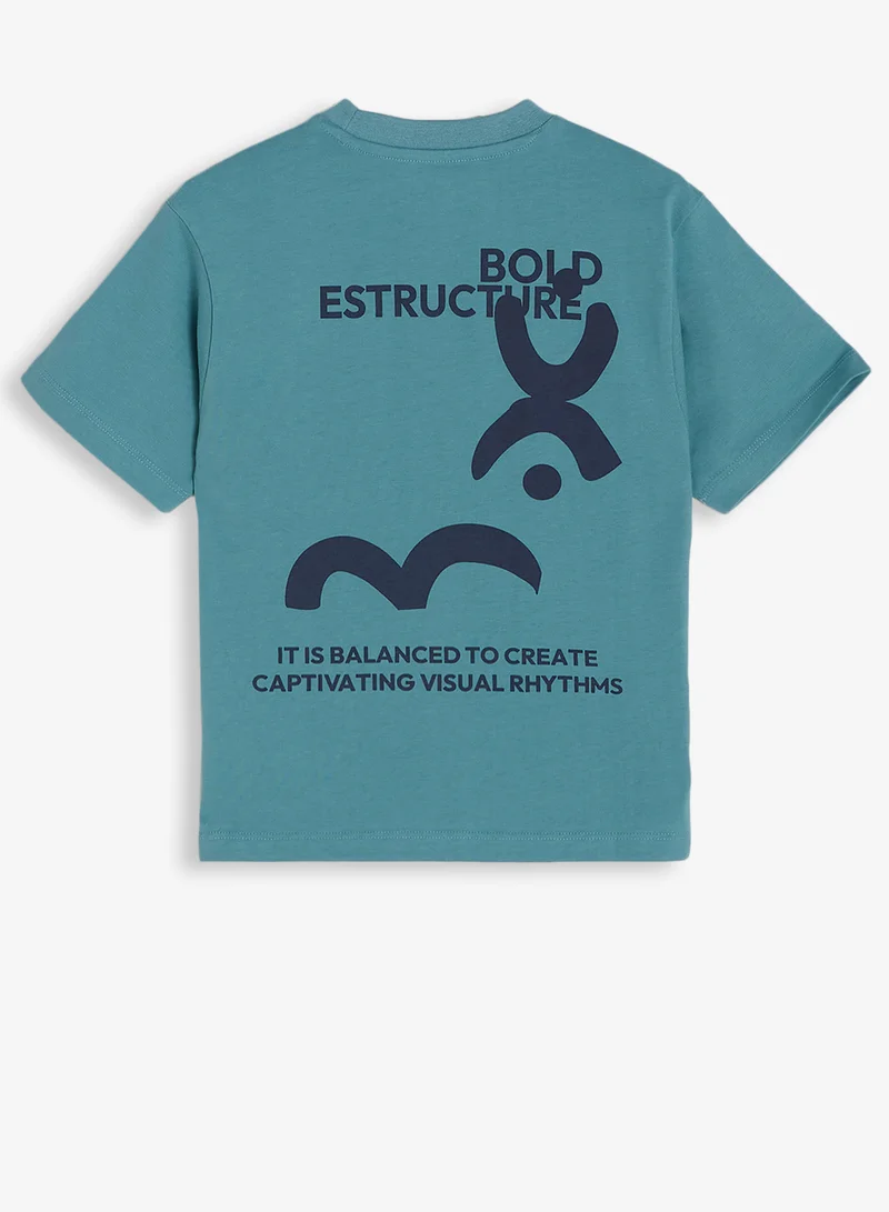 Ripples Boys Drop Shoulder T-shirt