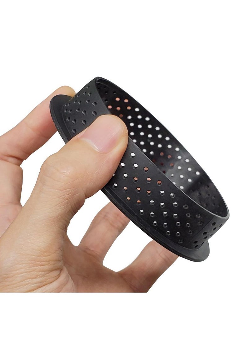 إسكدنيا 5 قطعة ديي جولة برج خاتم قطع قالب من البلاستيك شبكة خاتم كعكة موس - Image 4