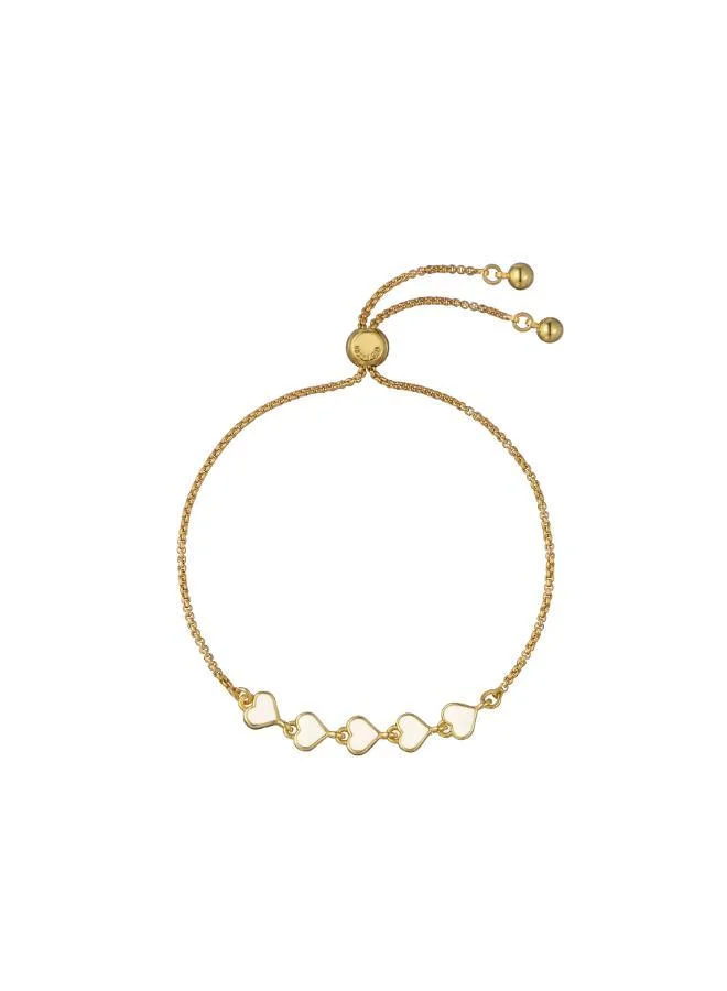تيد بيكر Harriet Enamel Heart Adjustable Bracelet