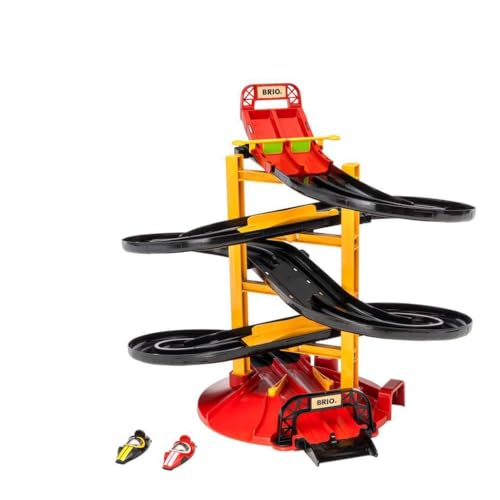 BRIO 30550 Roll Racing Tower Racing Car Toys for Kids Age 3 Years Up - Image 1