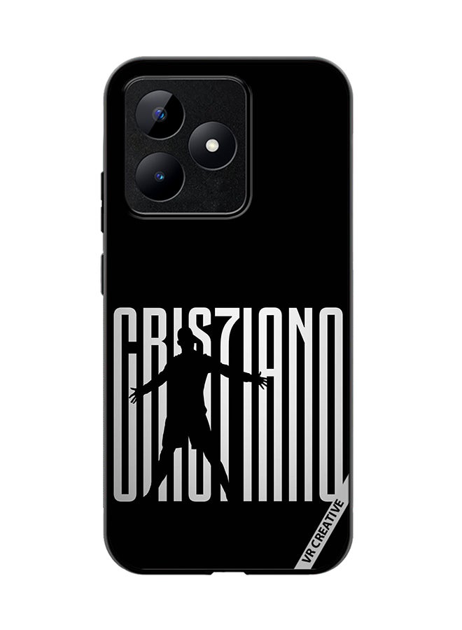 VR CREATIVE Protective Case Cover For Realme C53 Ronaldo Design Multicolour - Image 1