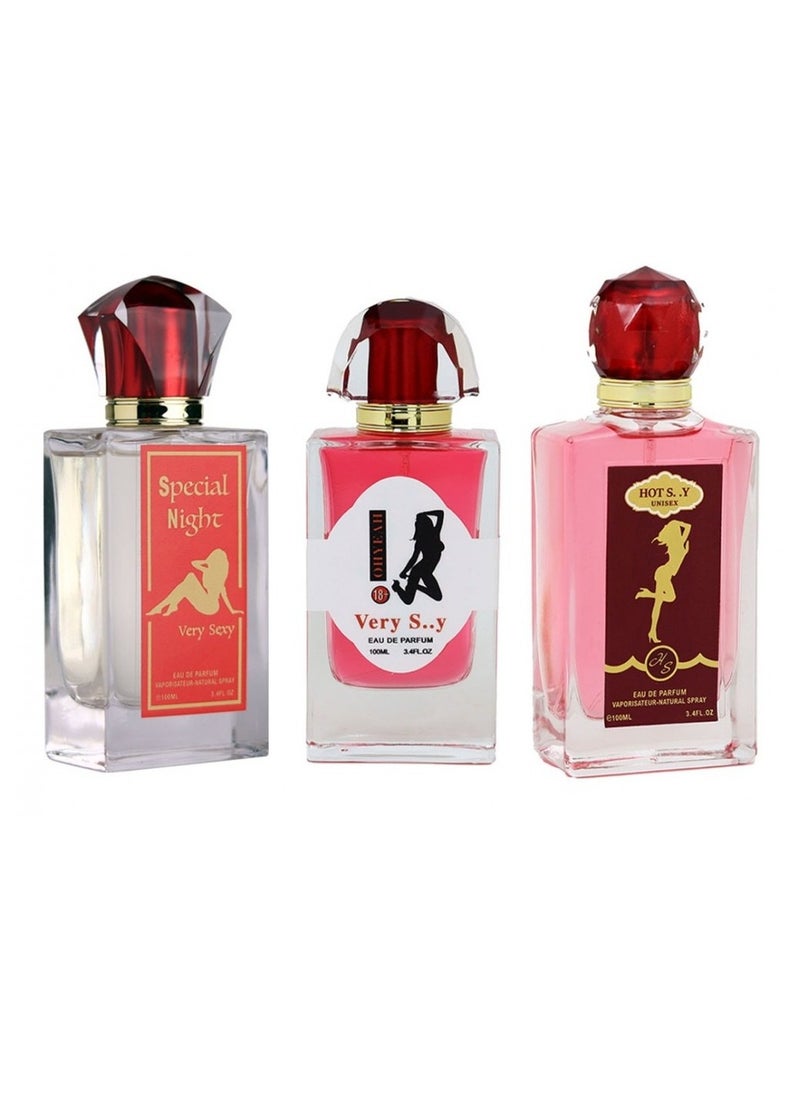 SPECIAL Set of 3 pheromone perfumes 