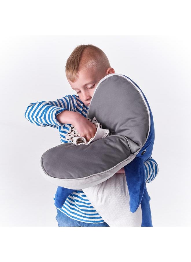 Generic - Soft toy, blue whale, 100 cm - Image 1
