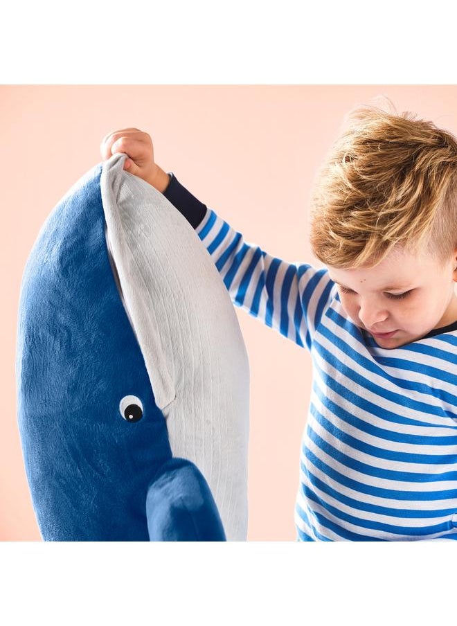 Generic - Soft toy, blue whale, 100 cm - Image 1