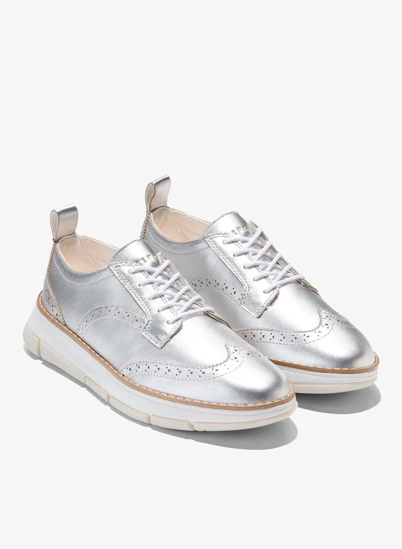 COLE HAAN SILVER Women's ZEROGRAND Rella Wingtip Oxfords for Women | Best Price UAE