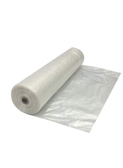 RACO RACO Durable Polythene Sheet Roll for Floors and Furniture Protuct from Dust and Water when Painting and Decorating (500G, 25M)  - Image 1