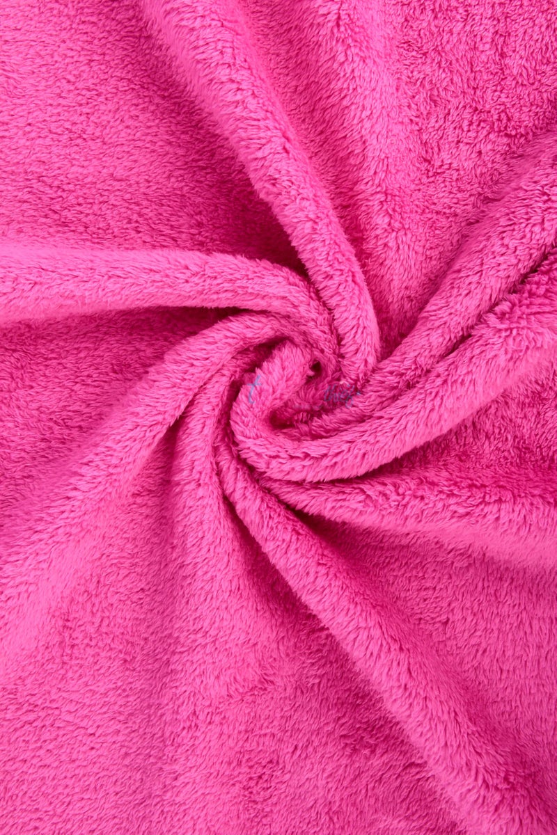 Butterthief Flannel Swaddle Baby Blanket for Newborn Babies Soft All Seasons Wrapper Sheet for New Born Boys & Girls (70x100 cm, 0-2 Years) (Magenta) - Image 5