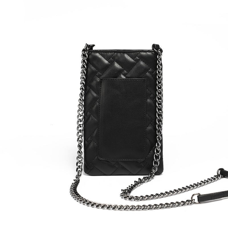 Kurt Geiger Women's Diamond Quilted Chain Shoulder Bag with Eagle Head Clasp - Small Mini Crossbody Bag - Image 3