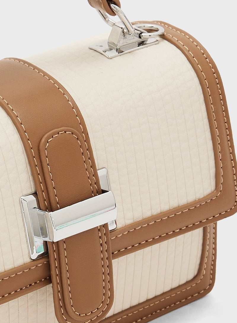 ELLA Crossbody Flap Satchel  - Image 4