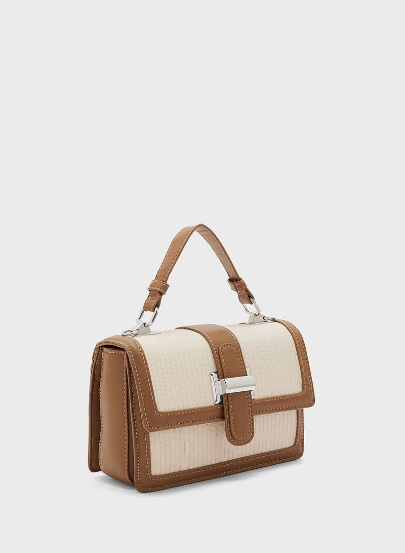 ELLA Crossbody Flap Satchel  - Image 3