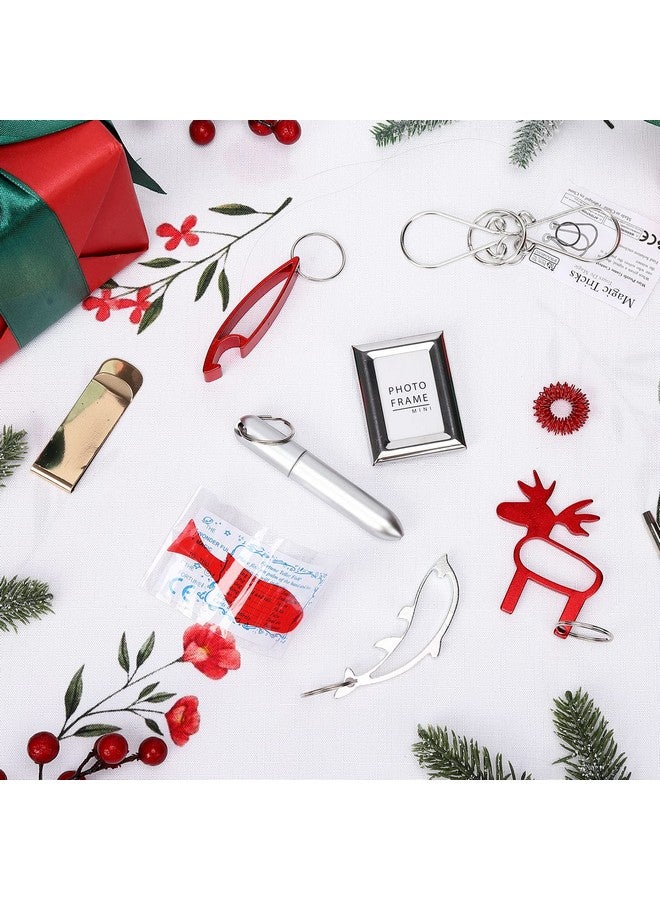 Lumiparty 10 Pack 10" Christmas Non-Snap Party Table Favors, Luxurious Golden Snowflake Design Party Table Favors with Party Hat, Joke & Xmas Gift for Kids Christmas Parties Dinners and Holidays(Red+Green) - Image 4