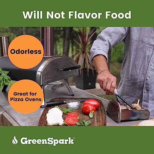 GreenSpark Natural All Weather Fire Starters 70 Pcs, Smoker, BBQ, Fireplace, Wooden and Pellet Stove, Fire Pit, Long Burn Firestarter, Waterproof, Pizza Oven, Grill, Charcoal Starter - Image 5