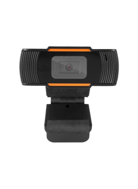 Full HD 1080p USB Webcam with Built-In Microphone – 30fps Video for Laptop/Desktop – Ideal for Online Meetings, Streaming, Video Calls