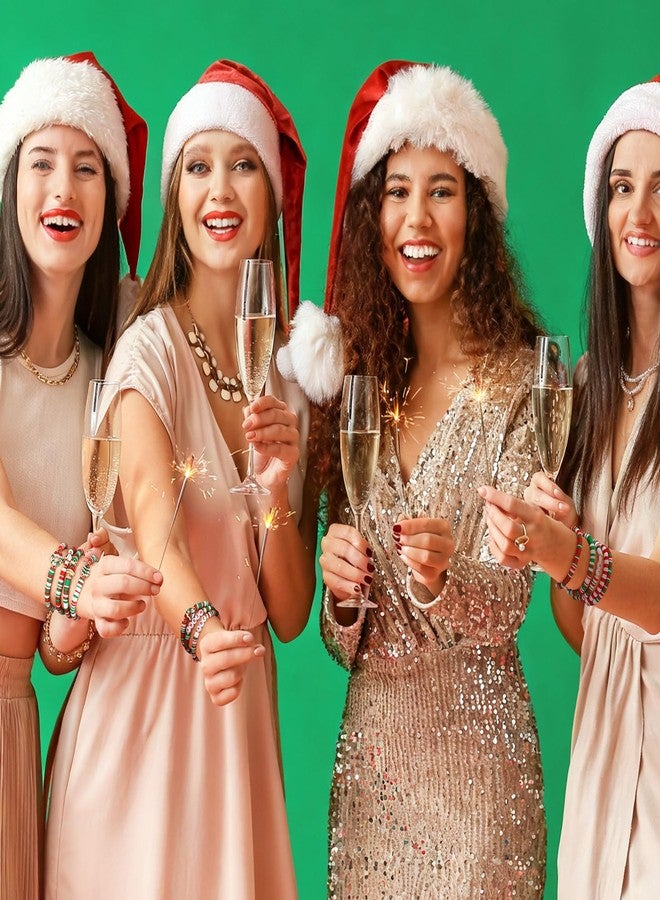 كينينج مجموعة كينينج 48 سوارًا لعيد الميلاد، أساور هيشي راكبي الأمواج، قابلة للتكديس، مجوهرات مطرزة، هدايا عيد الميلاد للنساء والرجال - Image 4