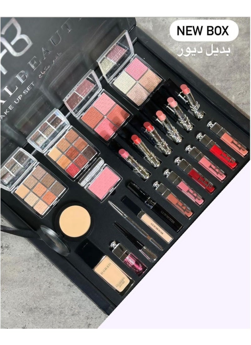 REAL BEAUTY Luxurious 24 Piece Makeup Box Ket for a Stunning and Complete Look  - Image 3