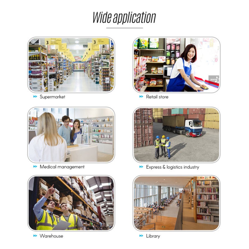 Wireless Bt Barcode Scanner: 1D/2D Decoding, Plug And Play, Ergonomic Abs+Pc Build - Multi Scanning Modes For Supermarket, Retail, Warehouse, Logistics - Image 3