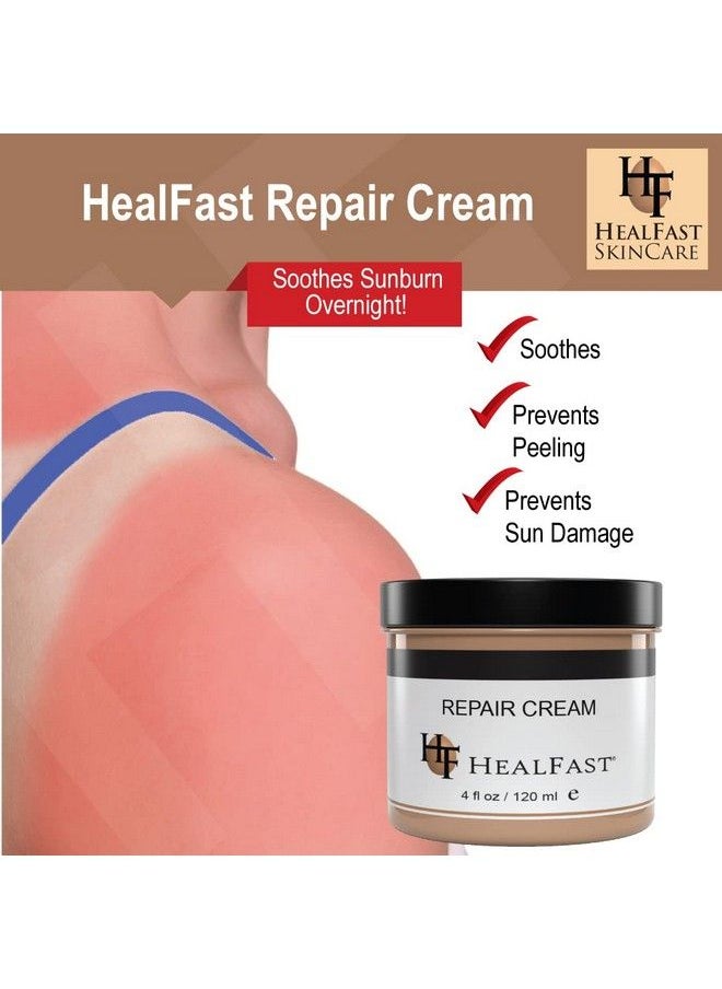 HealFast - The Original Healfast Skin Repair Cream Deep Moisturizing Cream For Dry Itchy & Sensitive Skin Rashes Dryness Stretch Marks Sunburn Bed Sores And Everything In Between Ovasome Technology 4 Oz - Image 1