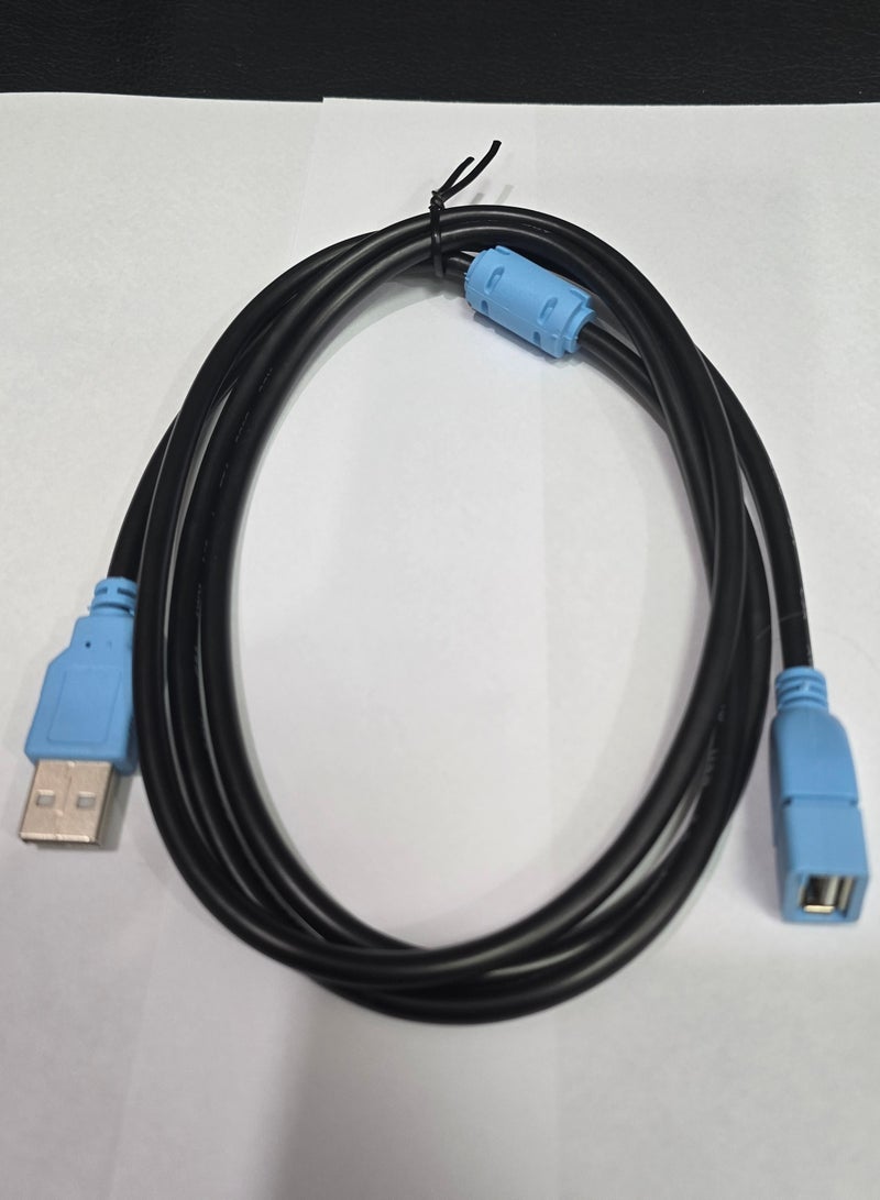 كابل تطويلة 1.5 متر  - ألوان مختلفة - Image 1