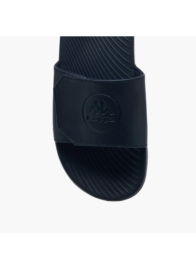 Kappa Men's Logo Detail Slides