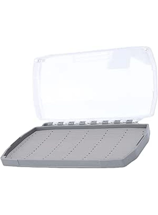 Large Capacity EVA Foam Fly Fishing Box Portable Magnetic Closure Transparent Lid - Image 1
